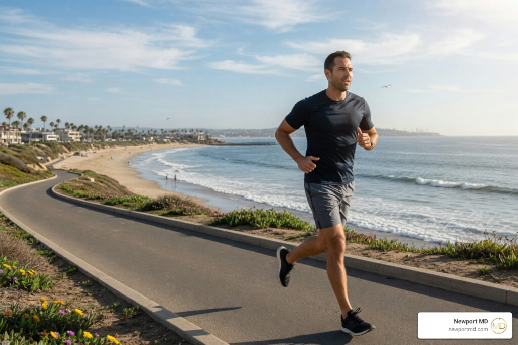 TRT doctor Newport Beach modern medical clinic hormone health vitality